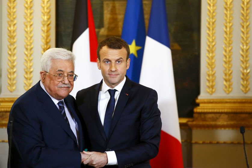 Emmanuel Macron et Mahmoud Abbas se sont déjà rencontrés en décembre 2017