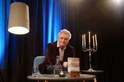 John Winslow Irving, romancier et scénariste américain, lors d'un festival de littérature en Norvège. John Winslow Irving, romancier et scénariste américain, lors d'un festival de littérature en Norvège.