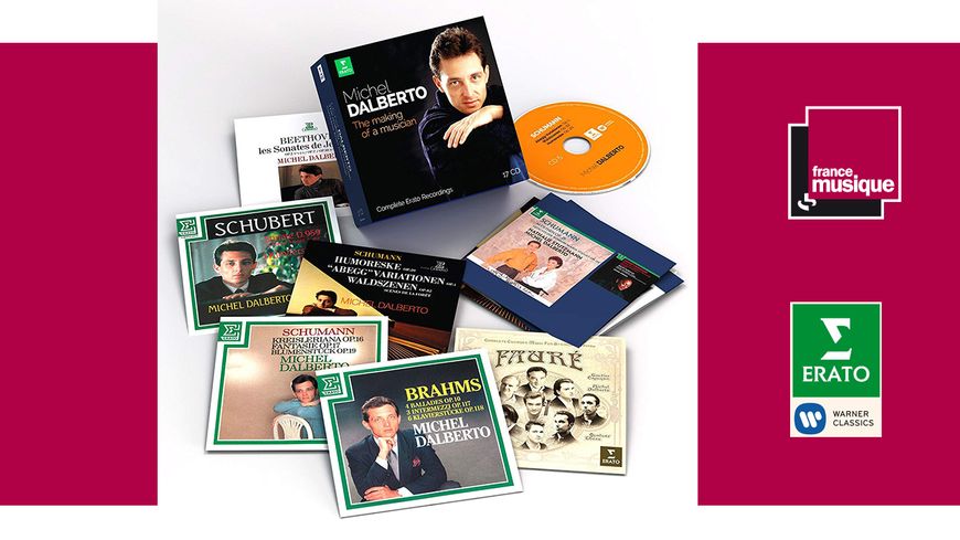 Michel Dalberto : The Making of a Musician - Coffret 17 CD chez Erato