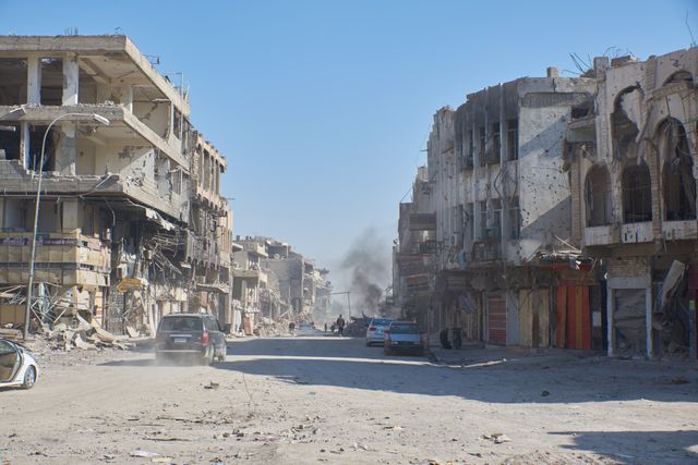 Vue de la ville de Mossoul Irak