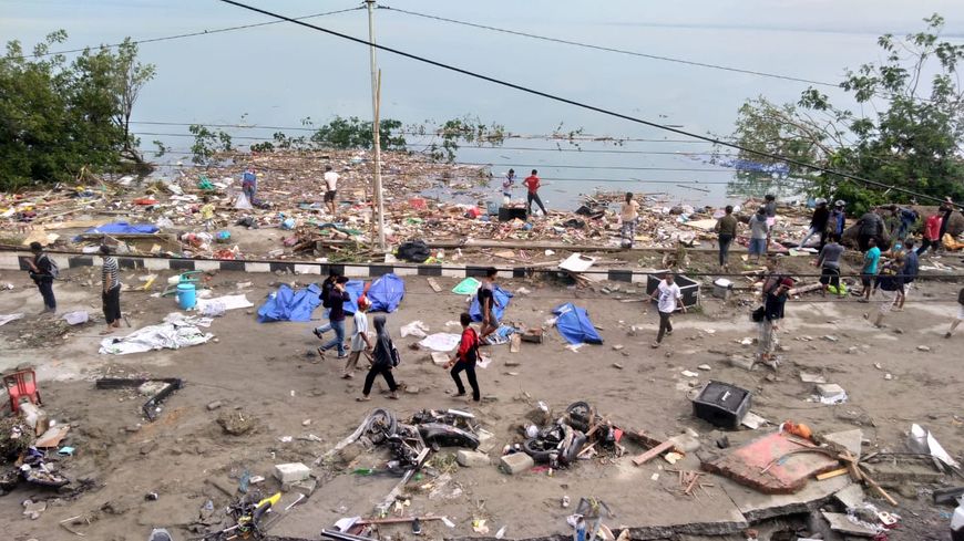 L'île des Célèbes a été touchée vendredi, à 11h GMT, par un violent séisme suivi d'un tsunami.