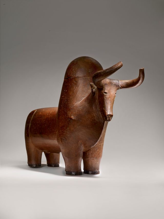Mortier en forme de zébu - Paris, collection Stéphane Mangin