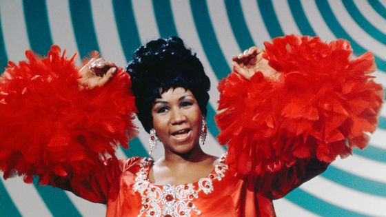 Aretha Franklin, le 4 mai 1969, dans le "Andy Williams Show", une émission de variétés télévisée américaine. ©Getty - Fred A. Sabine / Banque de photos NBC / NBCU