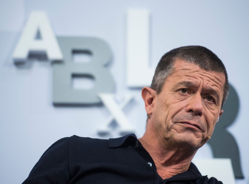 Emmanuel Carrère à la Foire du livre de Francfort (2017, Allemagne)
