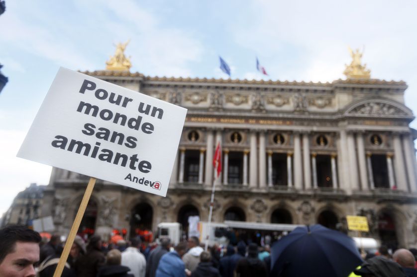 L'Andeva organise une manifestation ce vendredi après-midi à Paris avec pour mot d'ordre "pas d'amiante dans nos écoles"