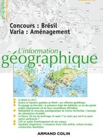 L'Information géographique Vol.81. Le Brésil en 2017