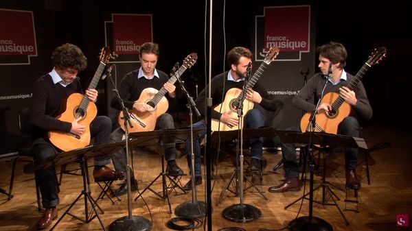 Saint-Saëns | "Danse Macabre" in G minor Op. 40, performed by the Quatuor Eclisses