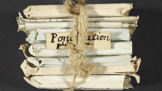 Paquets de sachets - Fonds Le Sage, bibliothèque de Genève