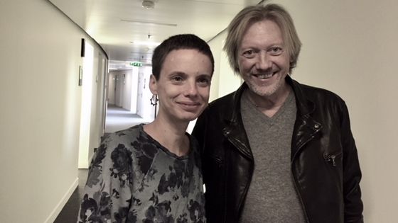 Laetitia Carton et Fred Rister, octobre 2018 ©Radio France - Corinne Amar