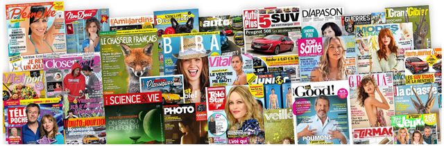 Les titres de presse détenus par Mondadori