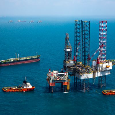 Plateforme gazière en Méditerranée. De nombreux défis géopolitiques se posent en Méditerranée orientale avant que celle-ci puisse profiter pleinement de son potentiel gazier.