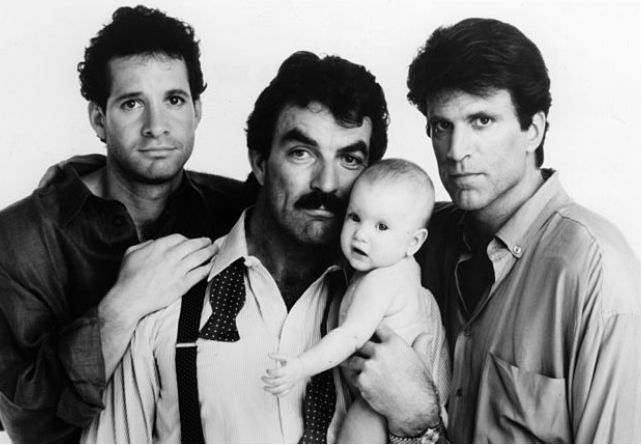 "Three Men and a Baby" de Leonard Nimoy (1987)