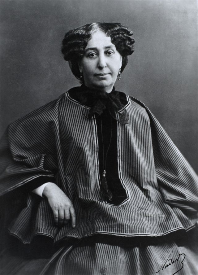 Portrait de George Sand par Nadar
