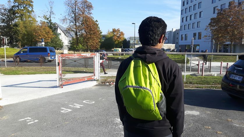 Bechal, étudiant indien, suit un Master informatique et mathématiques, tout en anglais, à l'Université Paris Est Marne la Vallée.