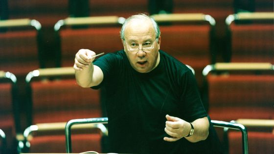 Neeme Järvi en répétition, © Getty / Brill Ullstein