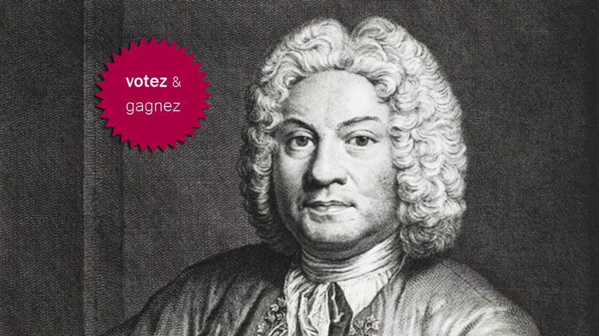 Portrait de François Couperin gravé par Jean-Jacques Flipart d'après André Bouys
