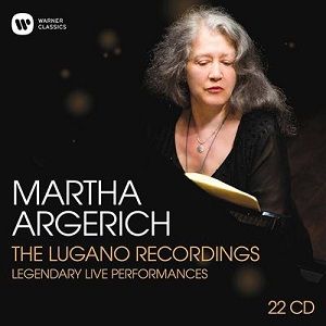 Martha Argerich : The Lugano Recordings, Coffret 22 CD, WARNER CLASSICS