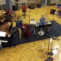 Le NovaTrio en enregistrement au studio 107