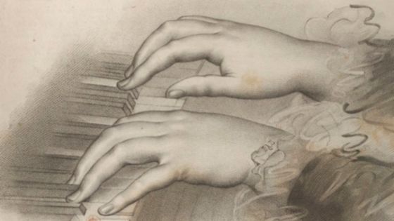 Gravure extraite du Cours complet pour l'enseignement du forte piano d'Hélène de Montgeroult © Gallica/BnF