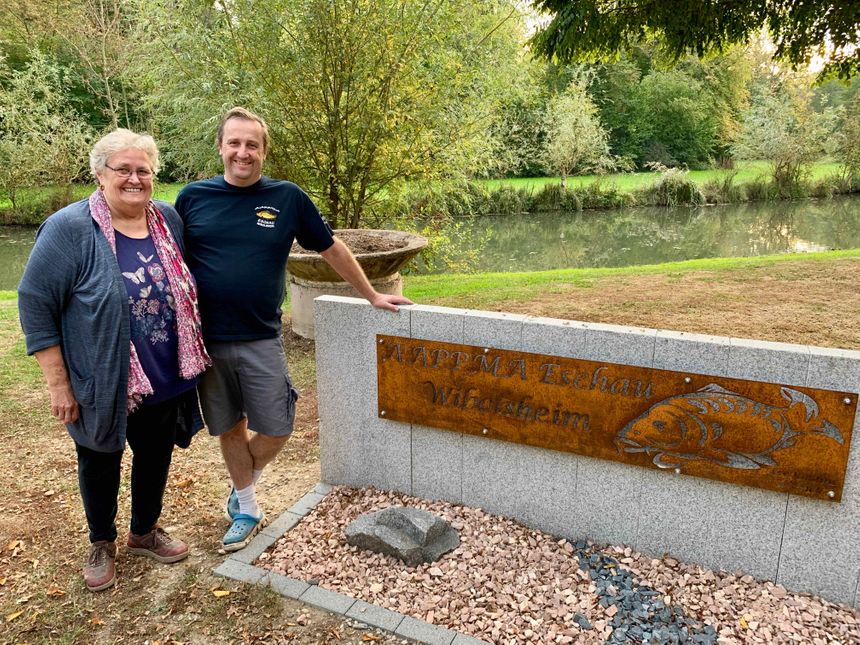 Eschau, Rosel et Stephan Schaal, association de pêche