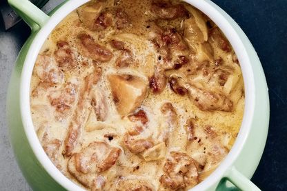 Le bœuf Strogonoff Le bœuf Strogonoff