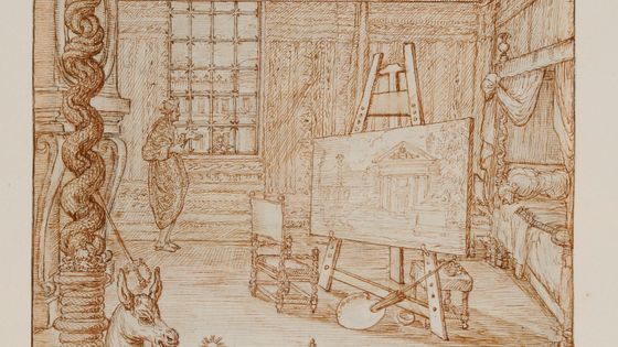 Focus dans sa chambre aux Petites maisons - Beaux-Arts