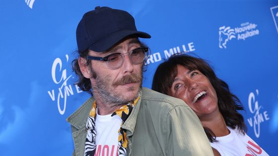 Romane Bohringer et Philippe Rebbot au Festival du film francophone d’Angoulême (2018) ©Maxppp - Renaud Joubert