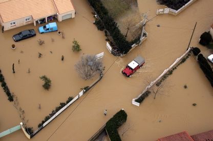 Crues dans l'Aude en 2006 (photo d'illustration) Crues dans l'Aude en 2006 (photo d'illustration)