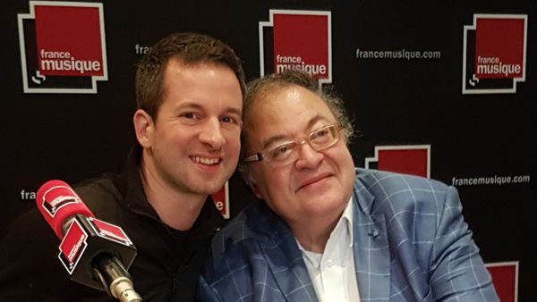 Bertrand Chamayou & Frédéric Lodéon, 2 octobre 2018 - émission Carrefour de Lodéon sur France Musique