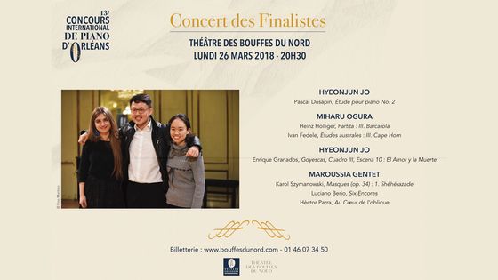 carton du concert des finalistes. Photo © Pino Mintisci