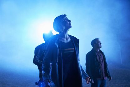 Bradley Walsh, Jodie Whittaker, Shaun Dooley dans la dernière saison de "Doctor Who" (actuellement diffusée sur France 4) Bradley Walsh, Jodie Whittaker, Shaun Dooley dans la dernière saison de "Doctor Who" (actuellement diffusée sur France 4)