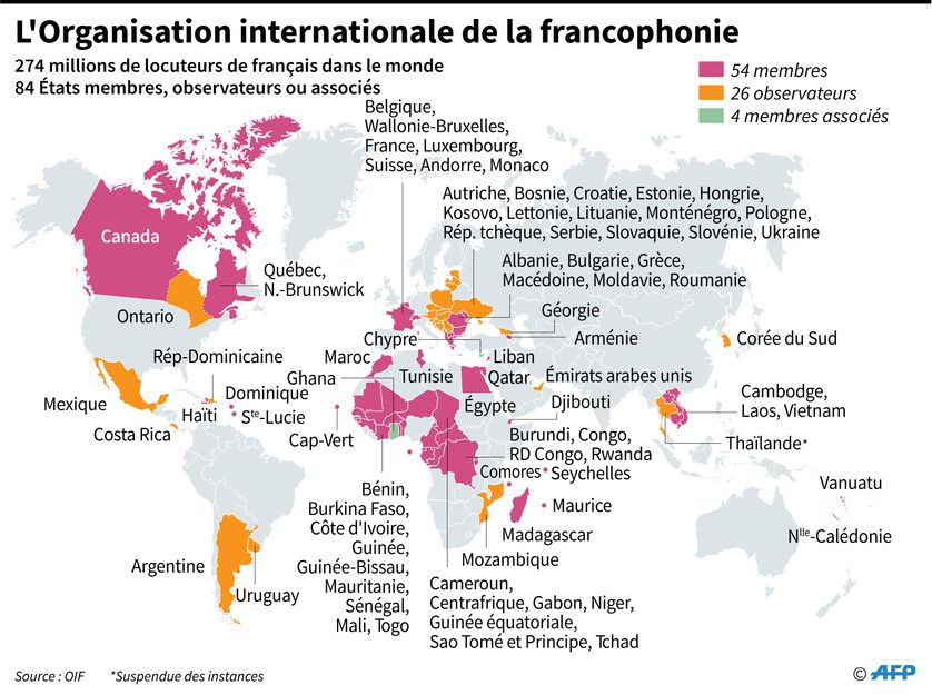 L'utilisation de la langue française progresse de 17% en Afrique