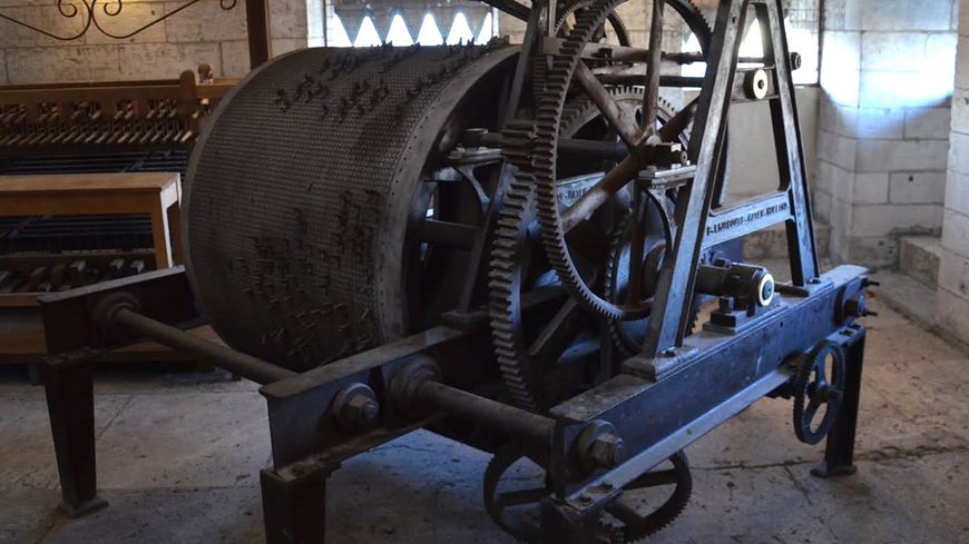 Ancien tambour du carillon de Rouen.