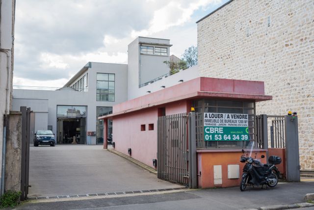 Le nouveau siège du Parti socialiste, rue Molière, à Ivry.
