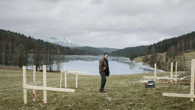 Matt Dillon sur le tournage de "The House That Jack Built" de Lars von Tirer (2018)