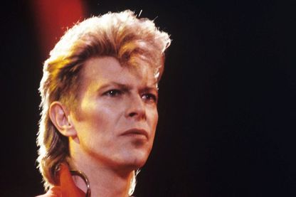 David Bowie, le 07 juin 1987 pour le concert "Rock am Ring" près de Nürburg en Allemagne David Bowie, le 07 juin 1987 pour le concert "Rock am Ring" près de Nürburg en Allemagne