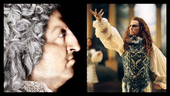 Le Roi danse - Portrait en cire de Louis XIV / Benoît Magimel en Louis XIV dans "Le Roi Danse"