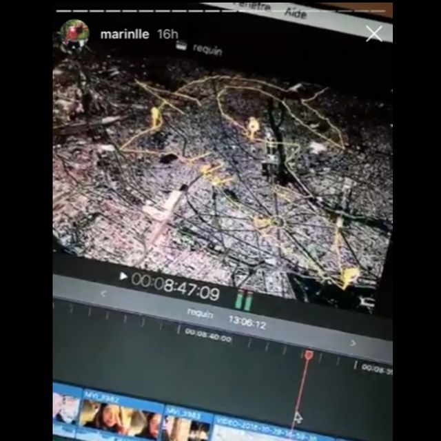 Marine Leleu a publié une autre image de son requin sur Instagram.