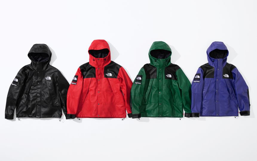 Parkas Supême x The North Face