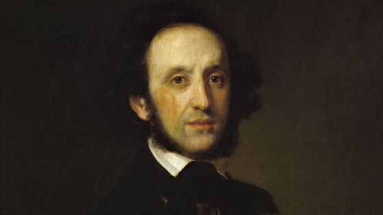 Portrait du compositeur Felix Mendelssohn-Bartholdy (1809 - 1847) ©Getty - Peinture d'Eduard Magnus