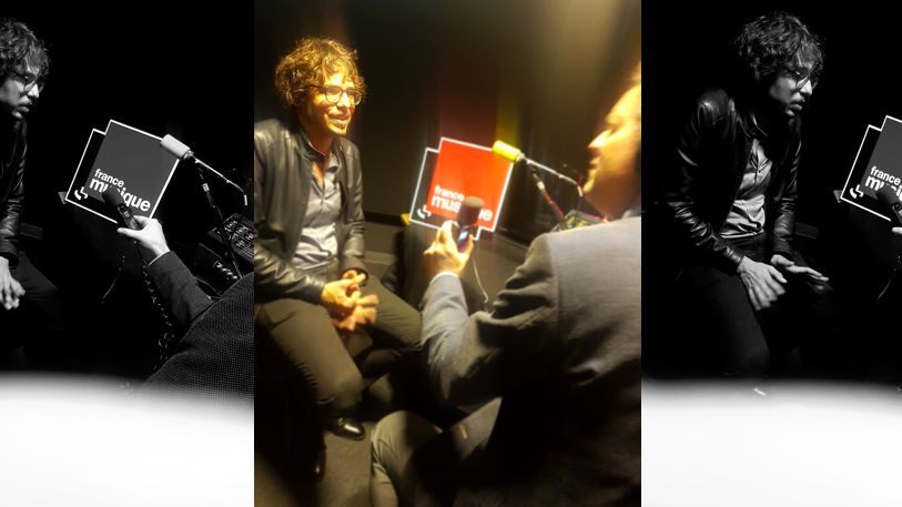 Lucas Debargue (19/10/2018 - Auditorium de Radio France en interview avec Benjamin François)