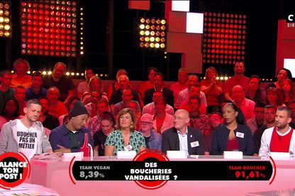 Extrait du débat : Bouchers VS Vegans, du 21 septembre 2018 sur la chaîne C8 Extrait du débat : Bouchers VS Vegans, du 21 septembre 2018 sur la chaîne C8