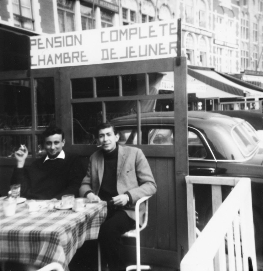 Waguih Ghali avec son cousin à Bruges
