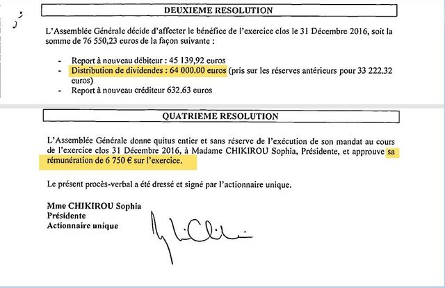 Extrait des statuts de Mediascop