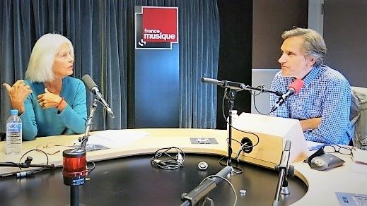 France Musique, studio 131... Brigitte François-Sappey & Philippe Venturini