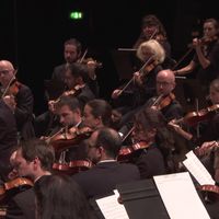 L'orchestre philharmonique de Radio France joue : Copland : Quiet City, suite pour cor anglais, trompette et cordes