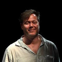 Milo Rau, metteur en scène suisse, après une représentation de "La Reprise" au festival d'Avignon en juillet 2018 !