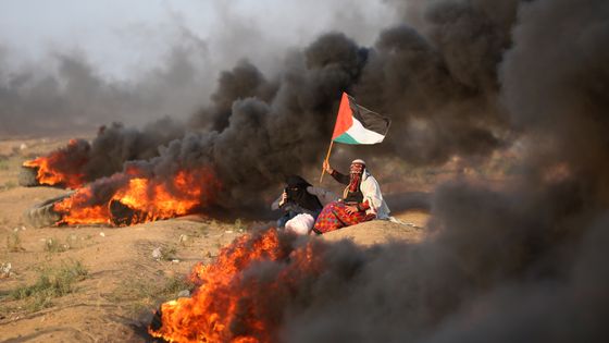 L'enclave palestinienne de Gaza est le théâtre de manifestations le long de la barrière avec Israël depuis le 30 mars pour demander la levée du blocus israélien. ©AFP