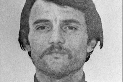 Portrait daté de 1978 de François Besse, proche du gangster Jacques Mesrin Portrait daté de 1978 de François Besse, proche du gangster Jacques Mesrin