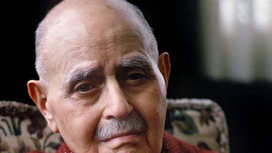 Albert Cohen à Genève (Suisse) en 1981 ©Getty - Ulf Andersen